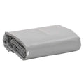 vidaXL Plandeka, szara, 3x4 m, 650 g/m²
