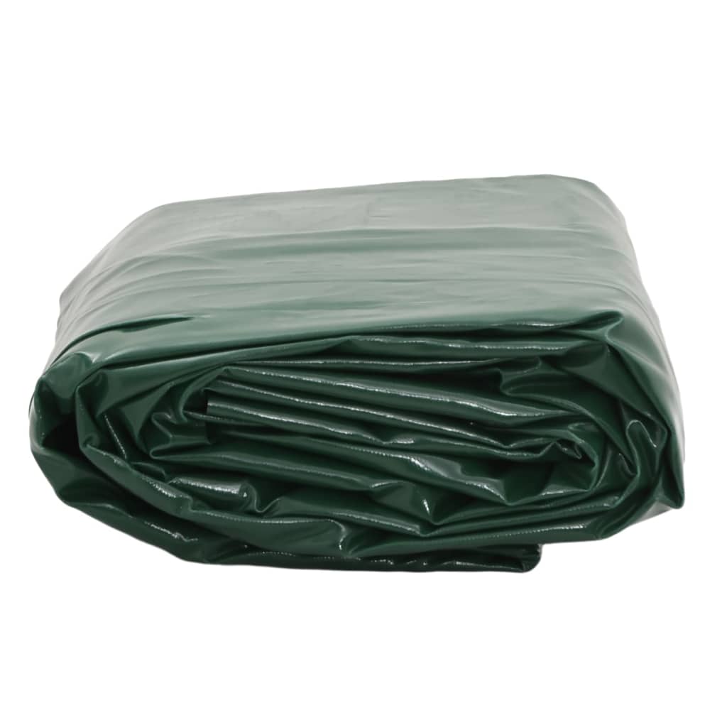 vidaXL Plandeka, zielona, 2x3 m, 650 g/m²