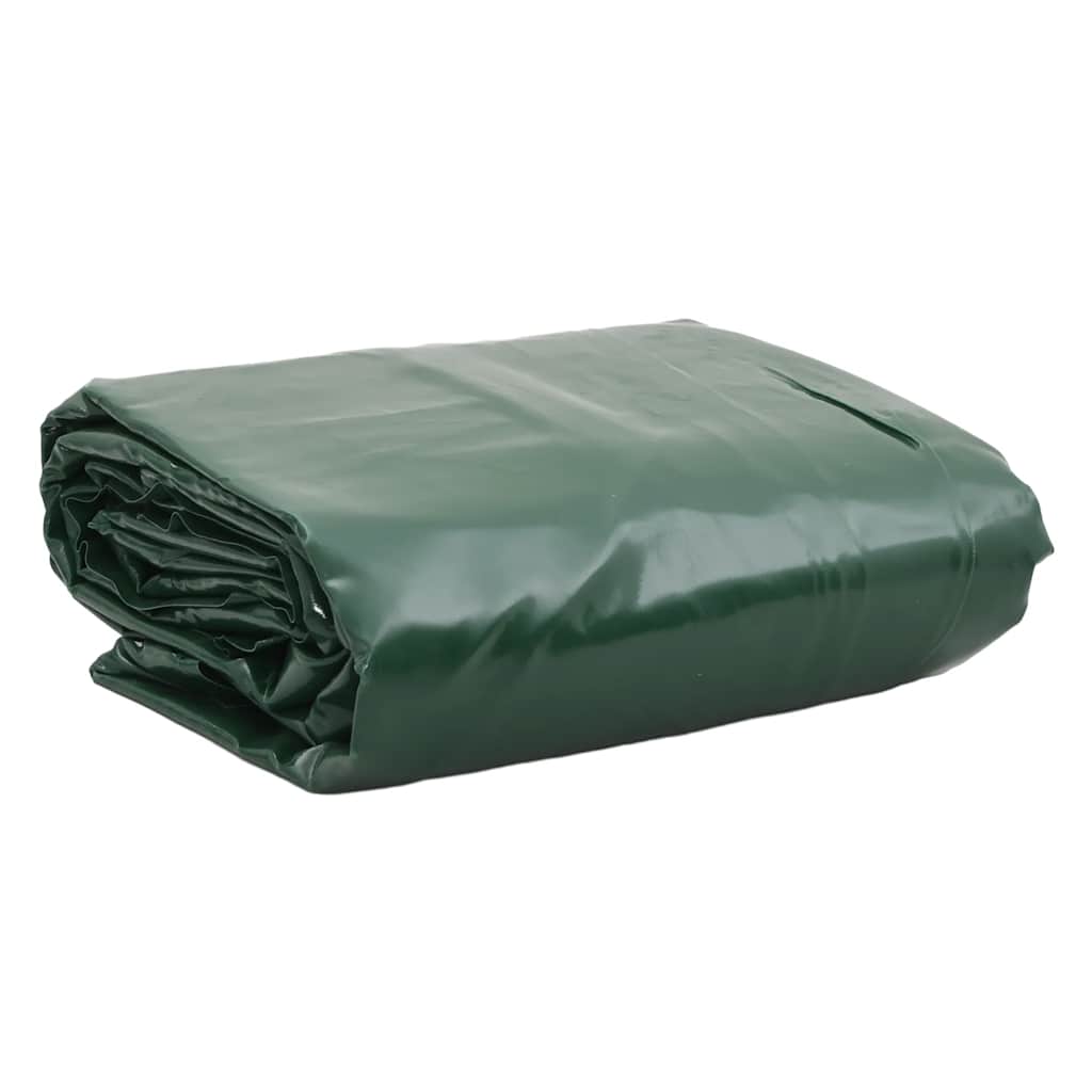 vidaXL Plandeka, zielona, 3x4 m, 650 g/m²