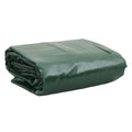 vidaXL Plandeka, zielona, 4x7 m, 650 g/m²