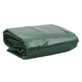vidaXL Plandeka, zielona, 1,5x20 m, 650 g/m²