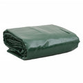 vidaXL Plandeka, zielona, 3,5x5 m, 650 g/m²