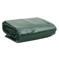 vidaXL Plandeka, zielona, 1,5x2,5 m, 650 g/m²