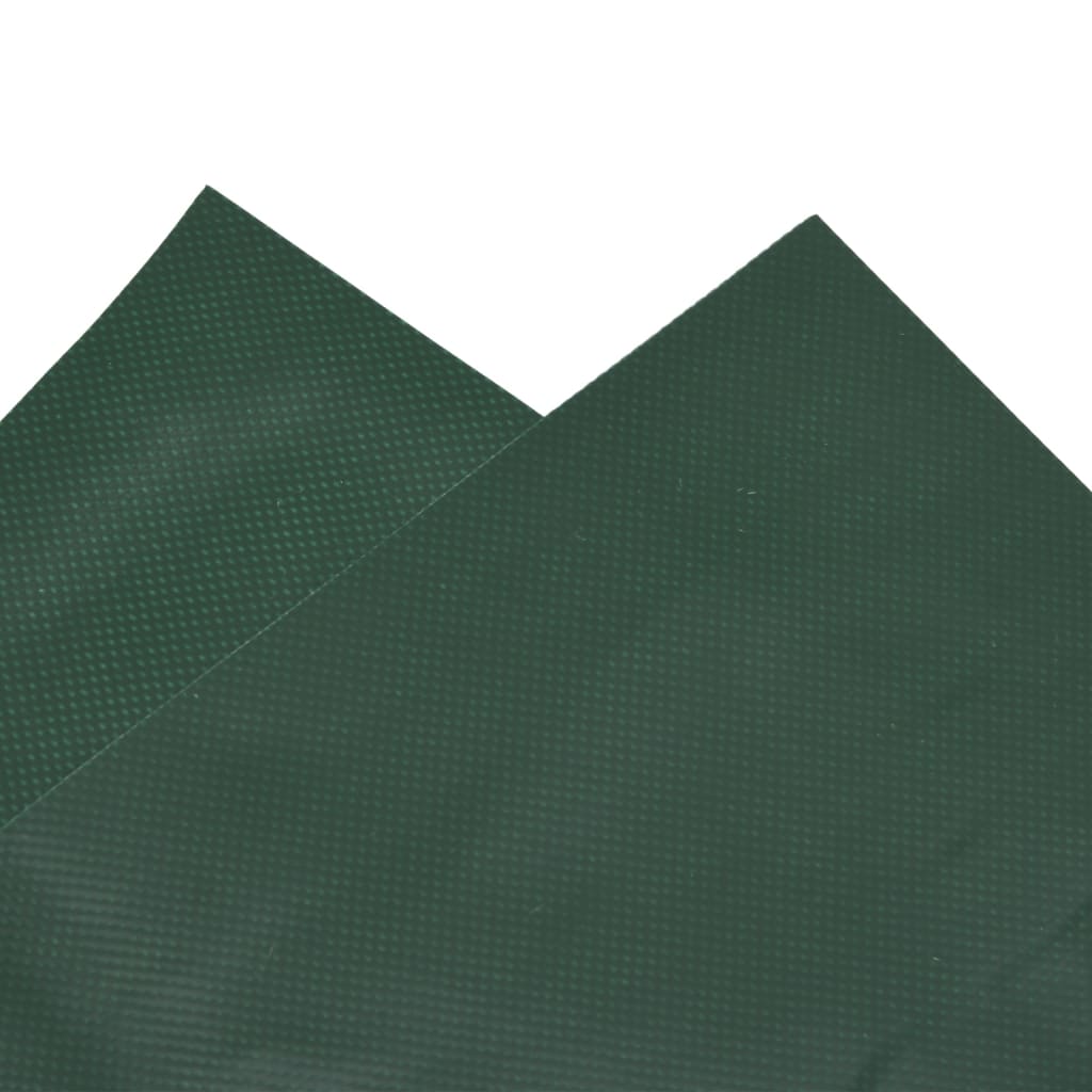vidaXL Plandeka, zielona, 2,5x4,5 m, 650 g/m²