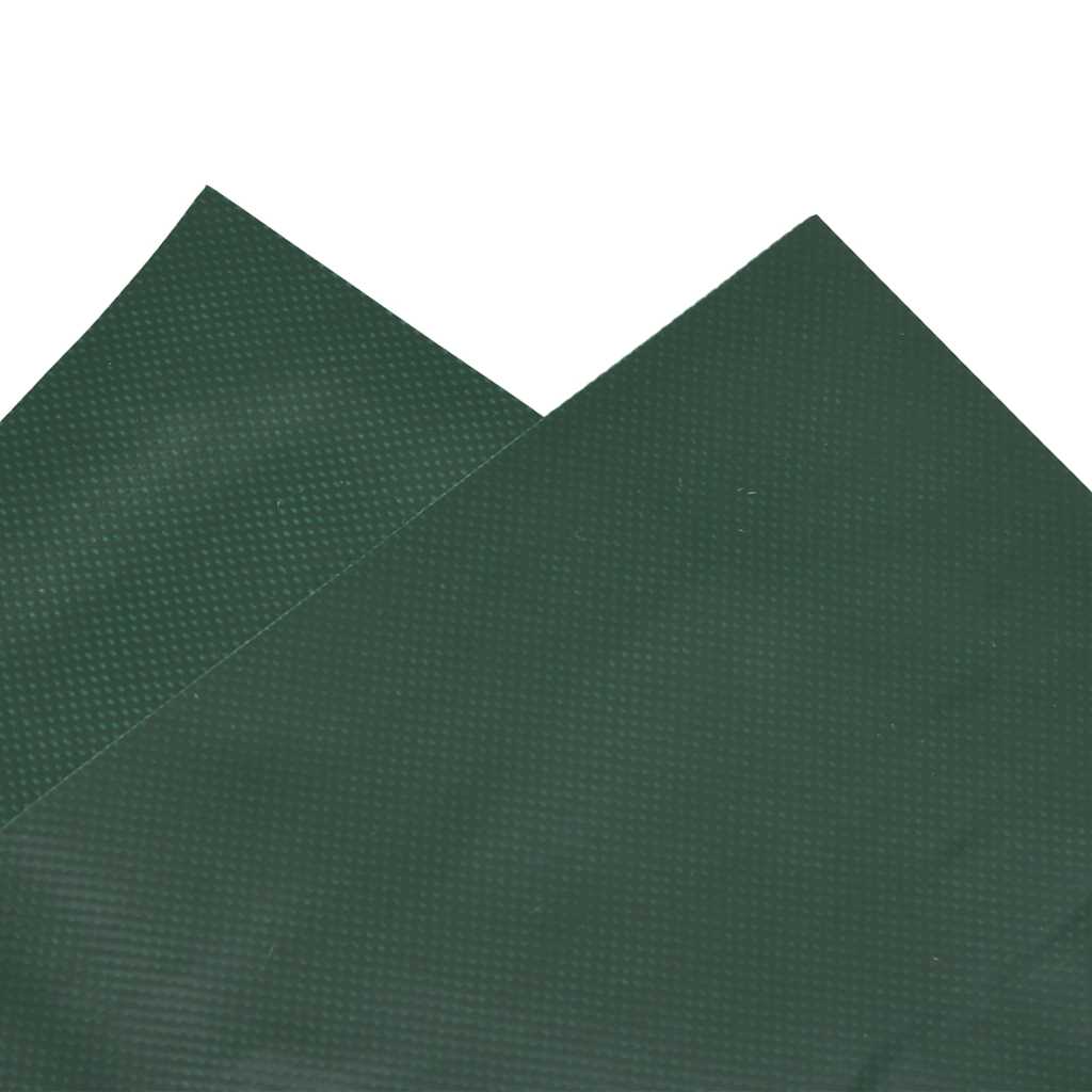 vidaXL Plandeka, zielona, 5x5 m, 650 g/m²