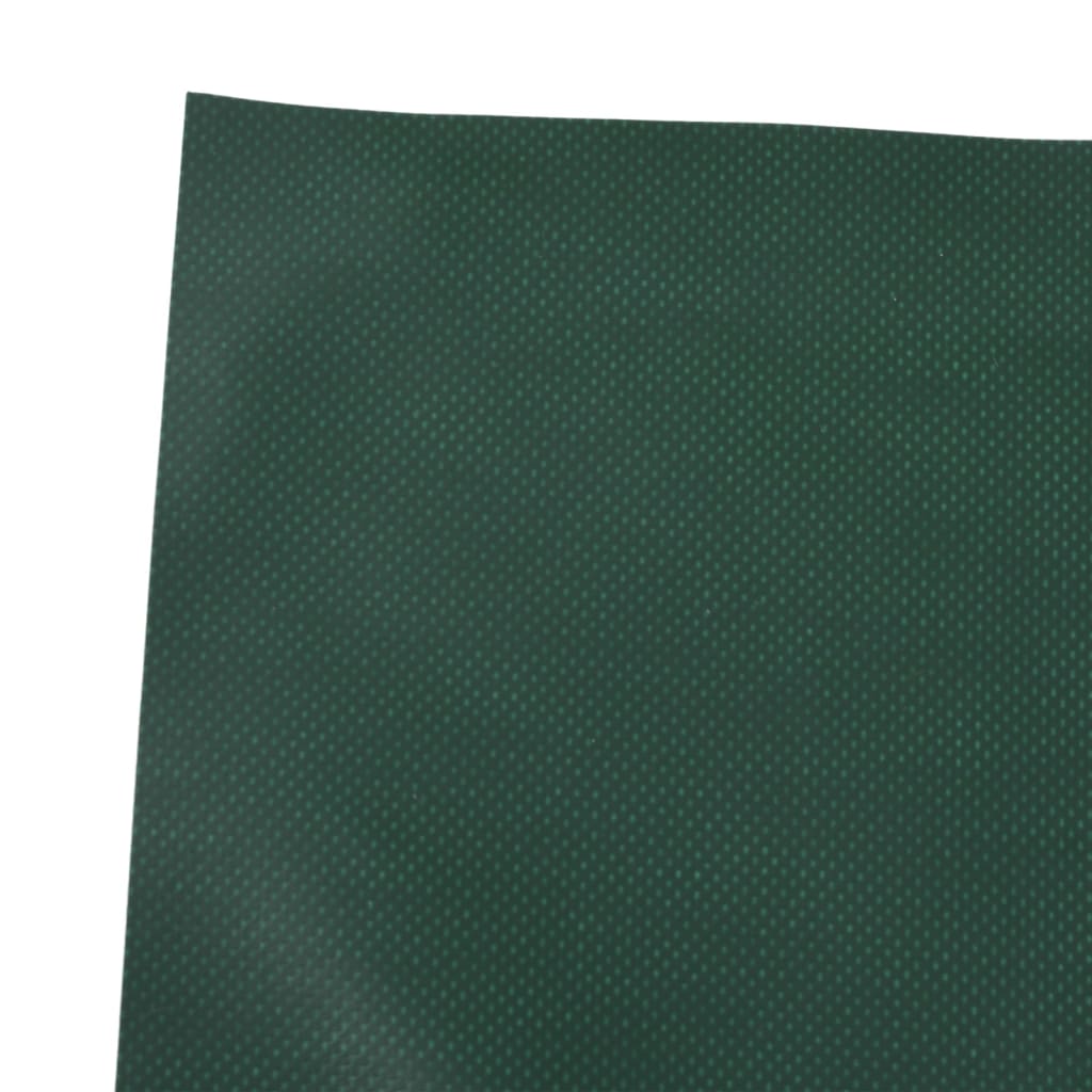 vidaXL Plandeka, zielona, 5x8 m, 650 g/m²