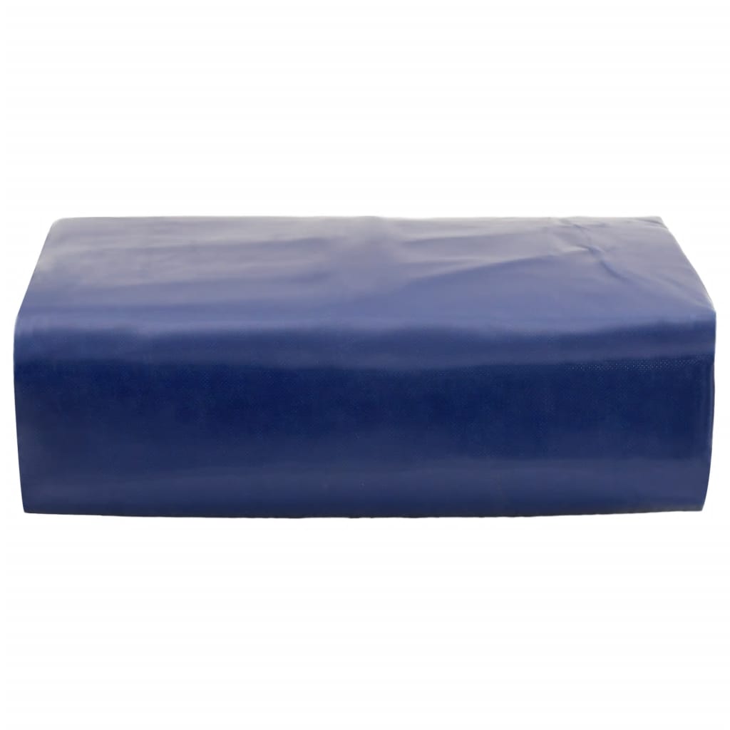 vidaXL Plandeka, niebieska, 1,5x10 m, 650 g/m²