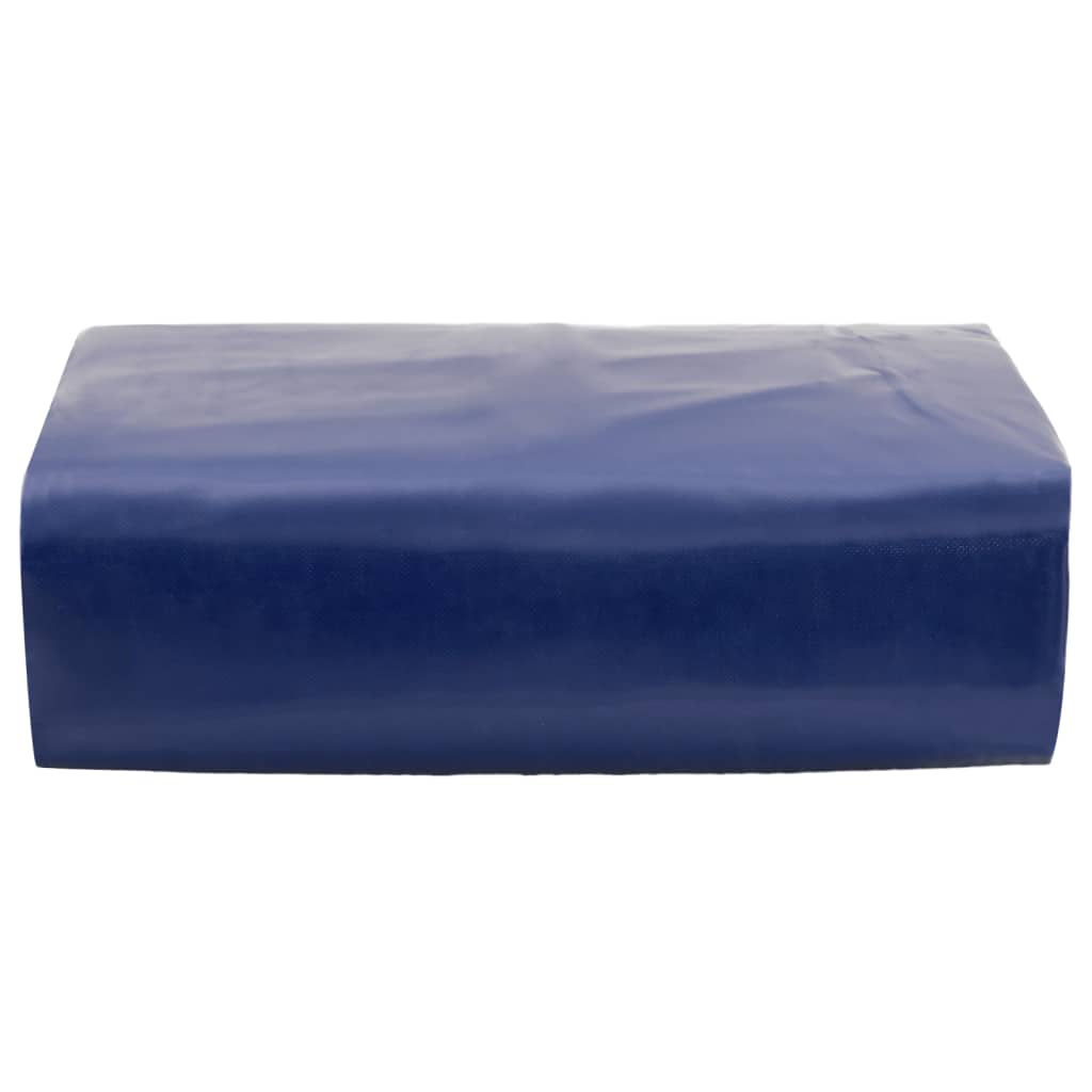 vidaXL Plandeka, niebieska, 5x6 m, 650 g/m²