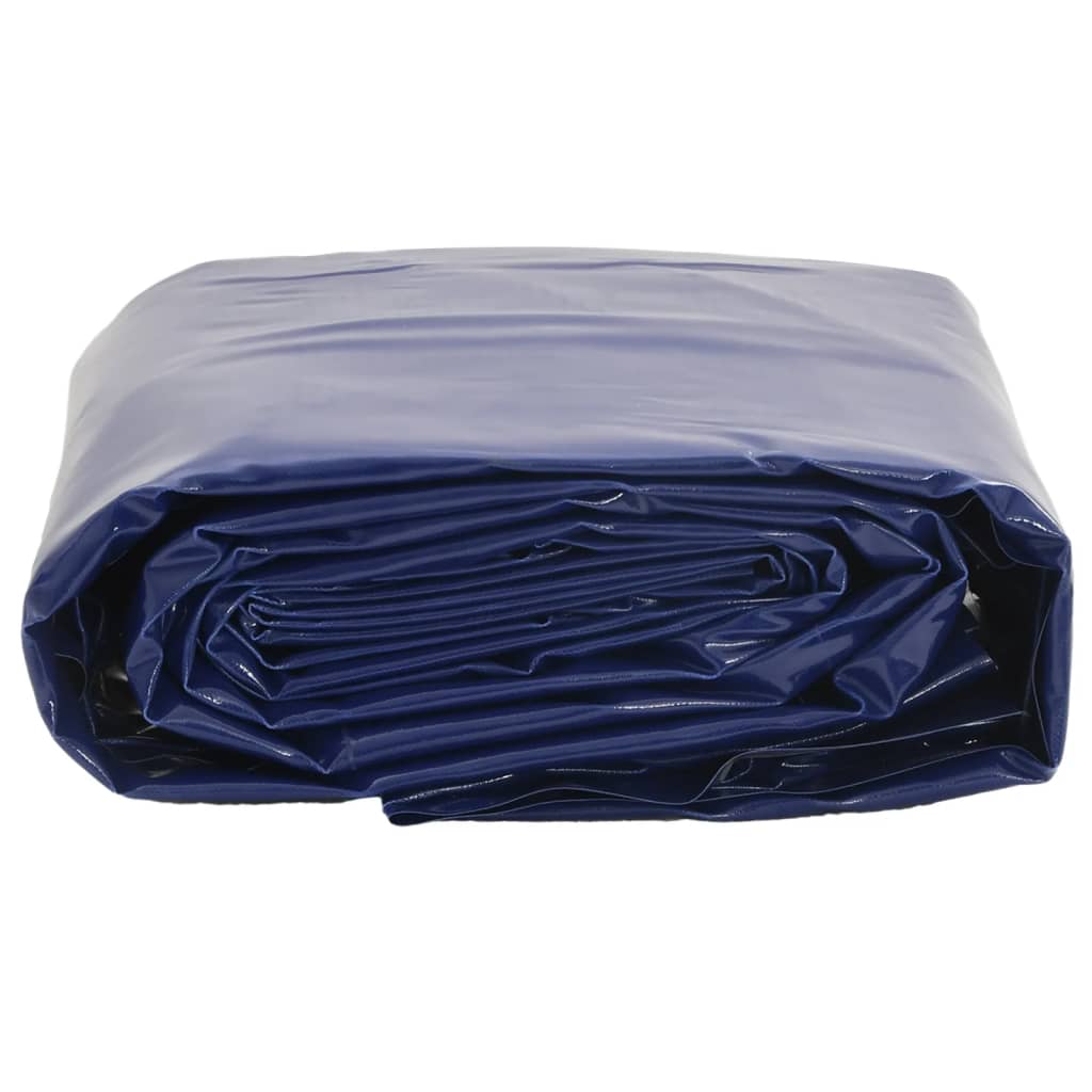 vidaXL Plandeka, niebieska, 1,5x2,5 m, 650 g/m²
