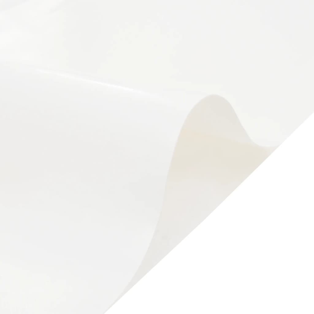 vidaXL Plandeka, biały, 3x3 m, 650 g/m²