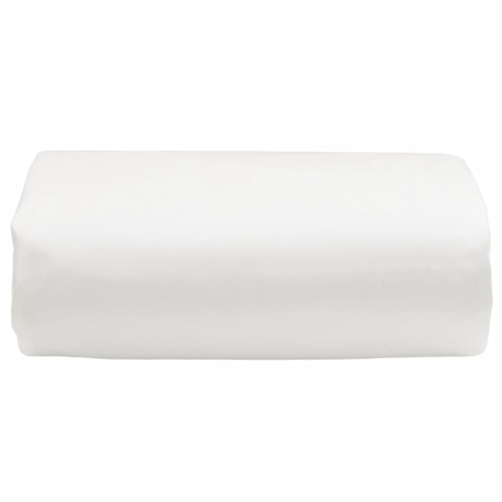 vidaXL Plandeka, biały, 3x4 m, 650 g/m²