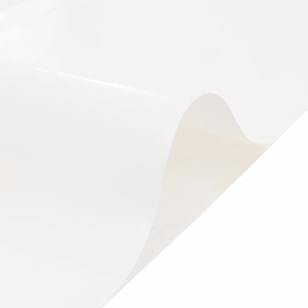 vidaXL Plandeka, biały, 4x6 m, 650 g/m²