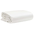 vidaXL Plandeka, biały, 1,5x6 m, 650 g/m²