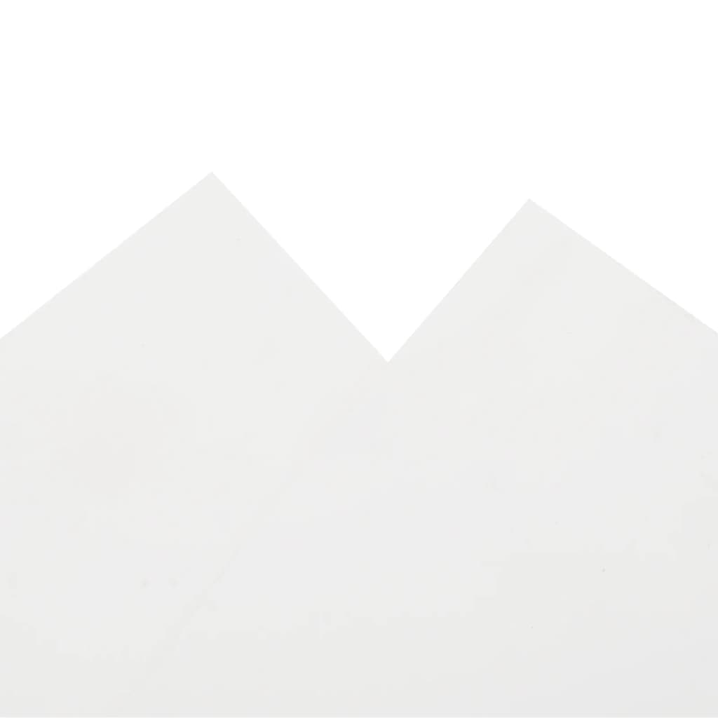 vidaXL Plandeka, biała, 3,5x5 m, 650 g/m²
