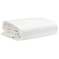 vidaXL Plandeka, biała, 1x2,5 m, 650 g/m²