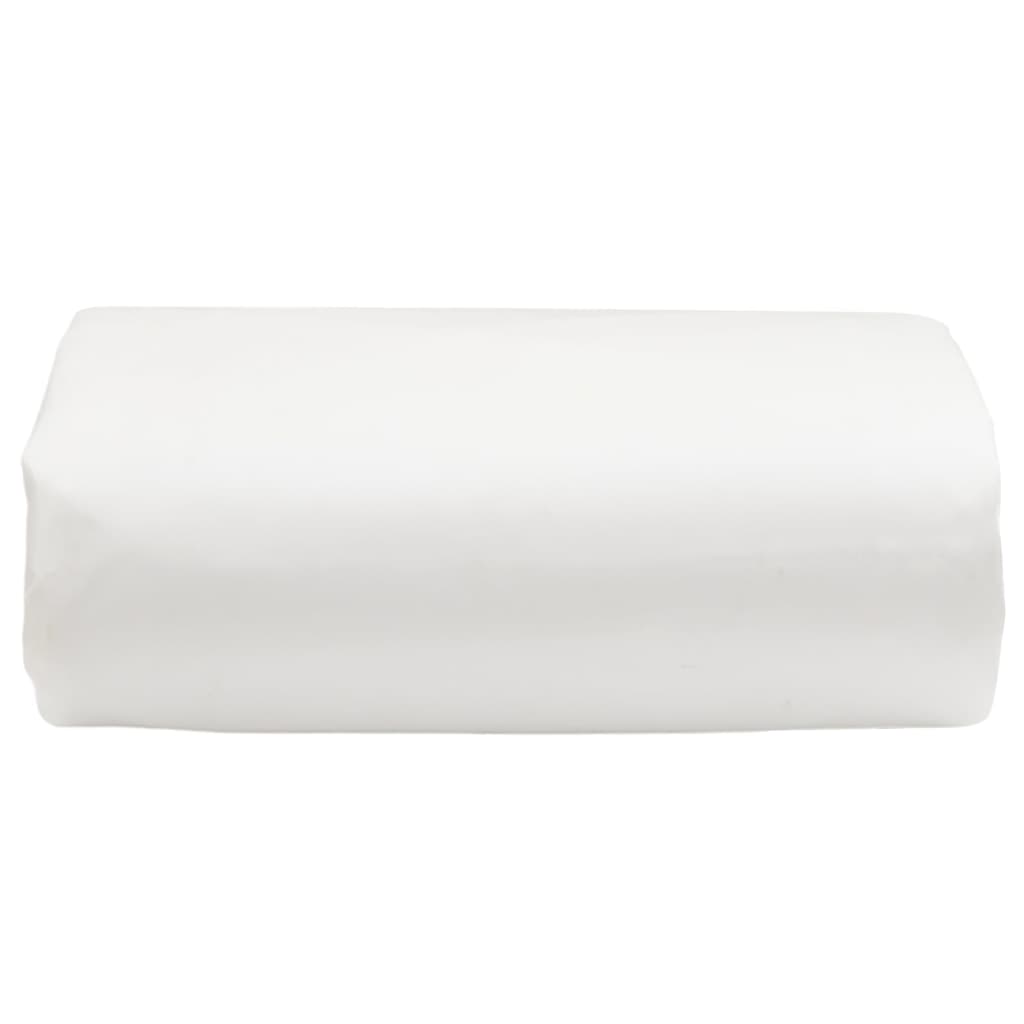 vidaXL Plandeka, biała, 2,5x4,5 m, 650 g/m²