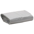 vidaXL Plandeka, szara, Ø 2,8 m, 650 g/m²