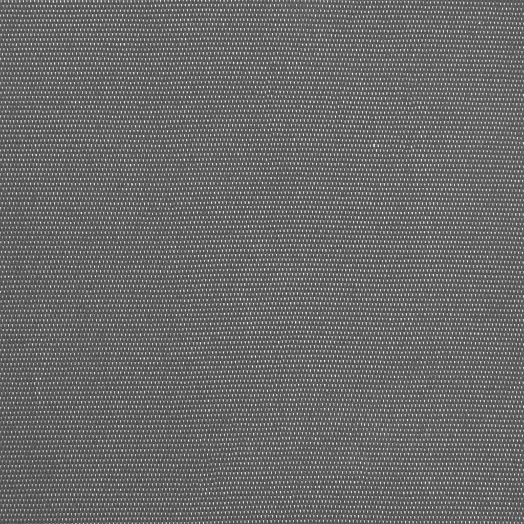 vidaXL Lambrekin do markizy, antracytowe paski, 5 m