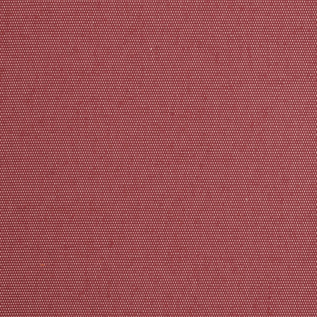vidaXL Lambrekin do markizy, burgundowe paski, 6 m