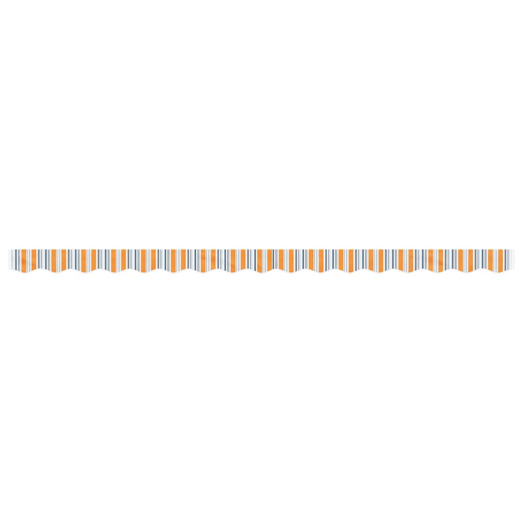 vidaXL Lambrekin do markizy, wielokolorowe paski, 4 m
