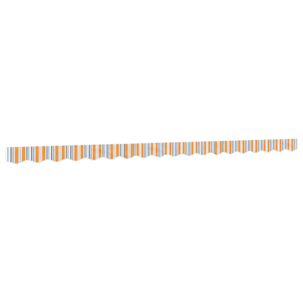 vidaXL Lambrekin do markizy, wielokolorowe paski, 4,5 m