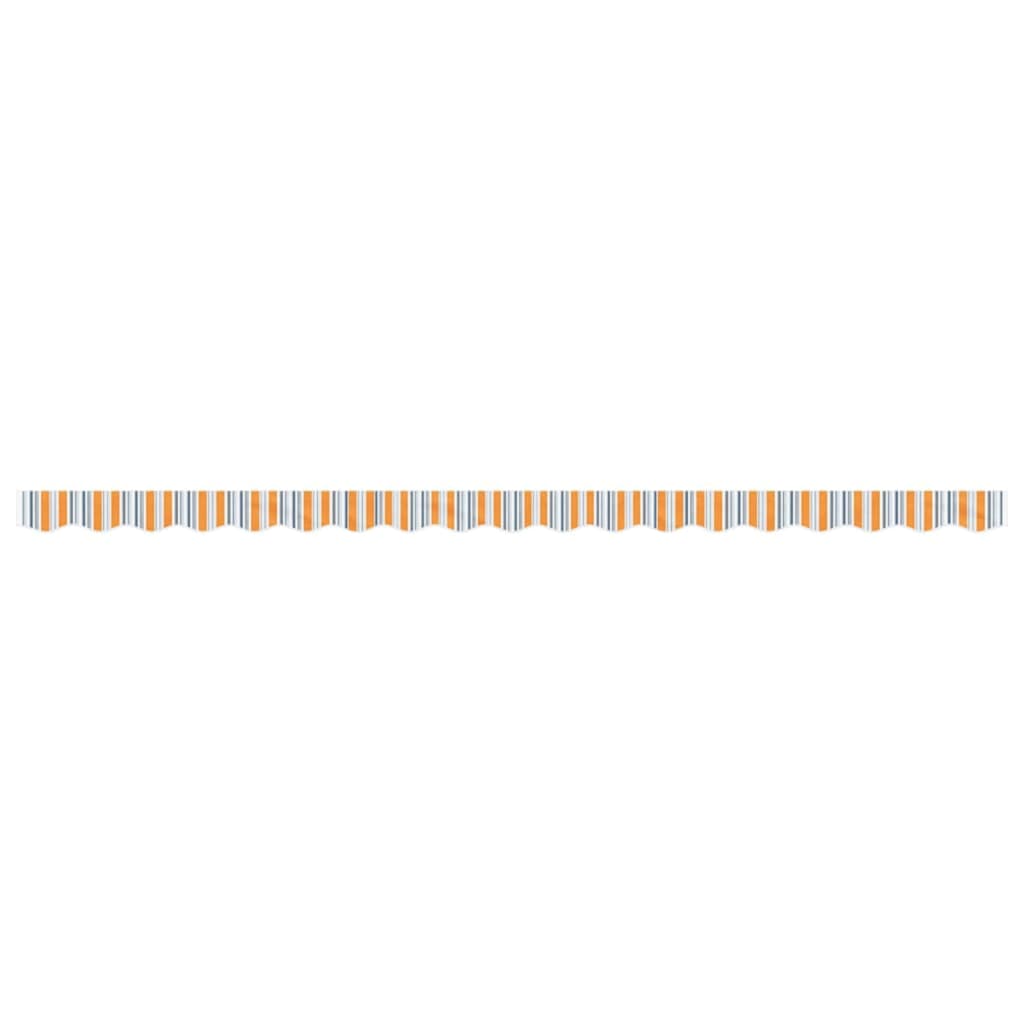 vidaXL Lambrekin do markizy, wielokolorowe paski, 4,5 m