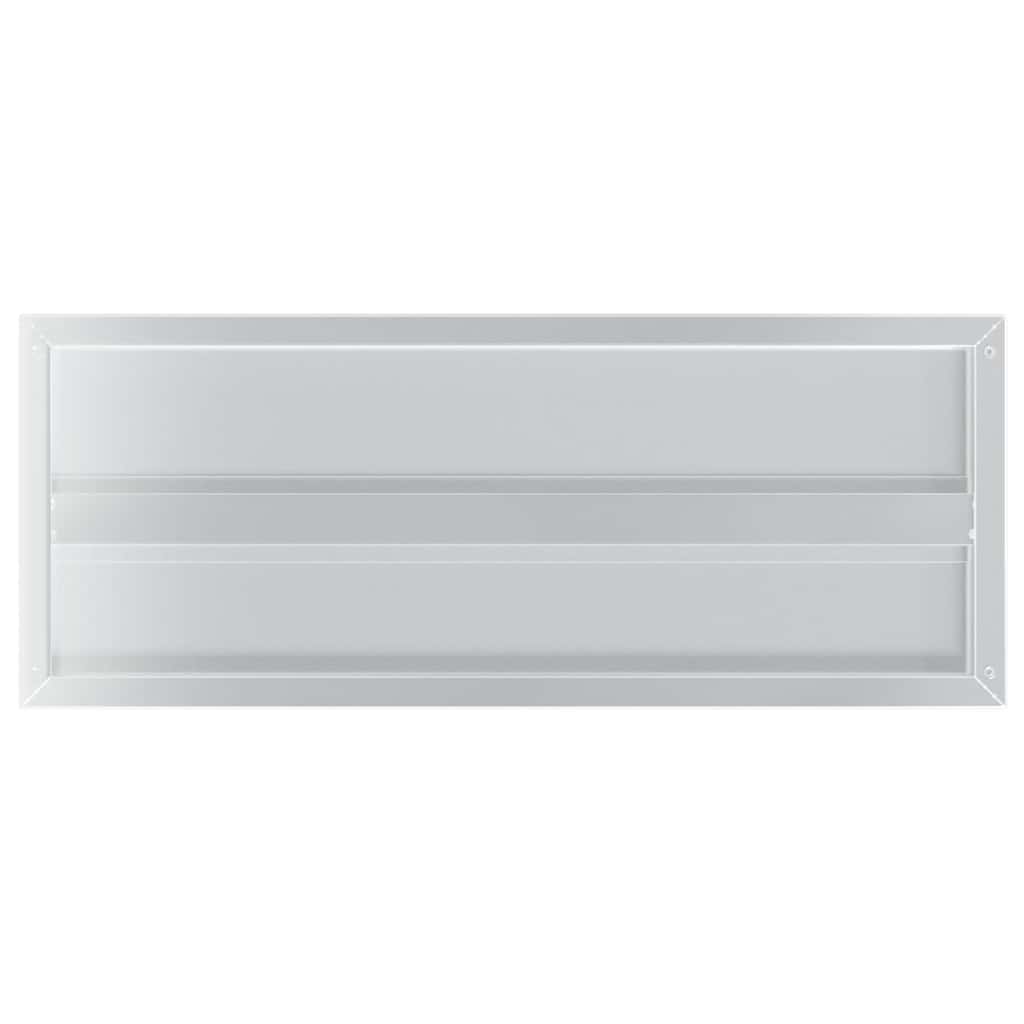 vidaXL Półki ścienne, 2 szt., 75x30 cm, srebrna stal nierdzewna