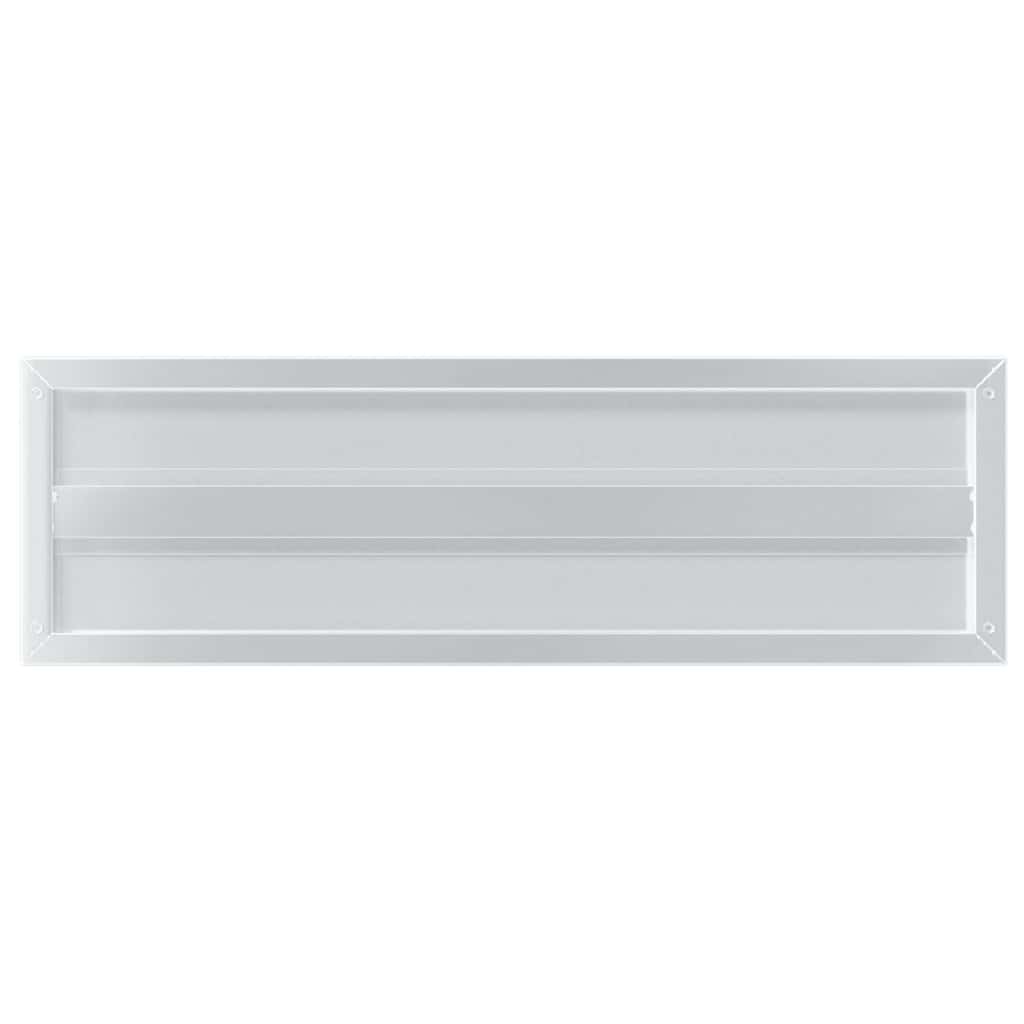 vidaXL Półki ścienne, 2 szt., 75x23,5 cm, srebrna stal nierdzewna