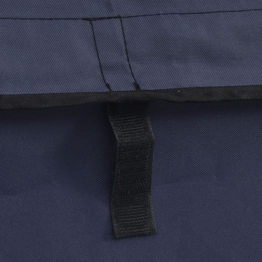 vidaXL Bimini ze ściankami z siatki, 4 pałąki, 243x(230-244)x137 cm