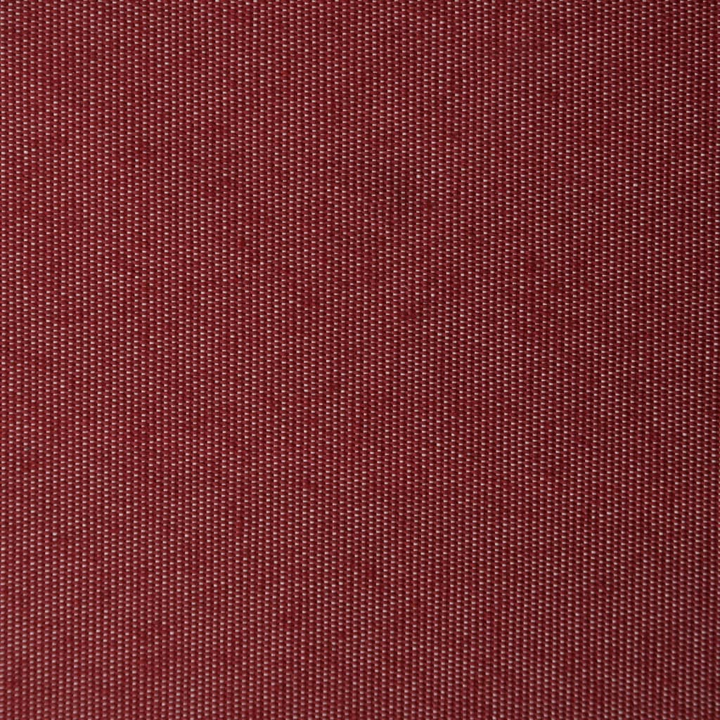 vidaXL Automatycznie zwijana markiza, burgundowa, 450x350 cm