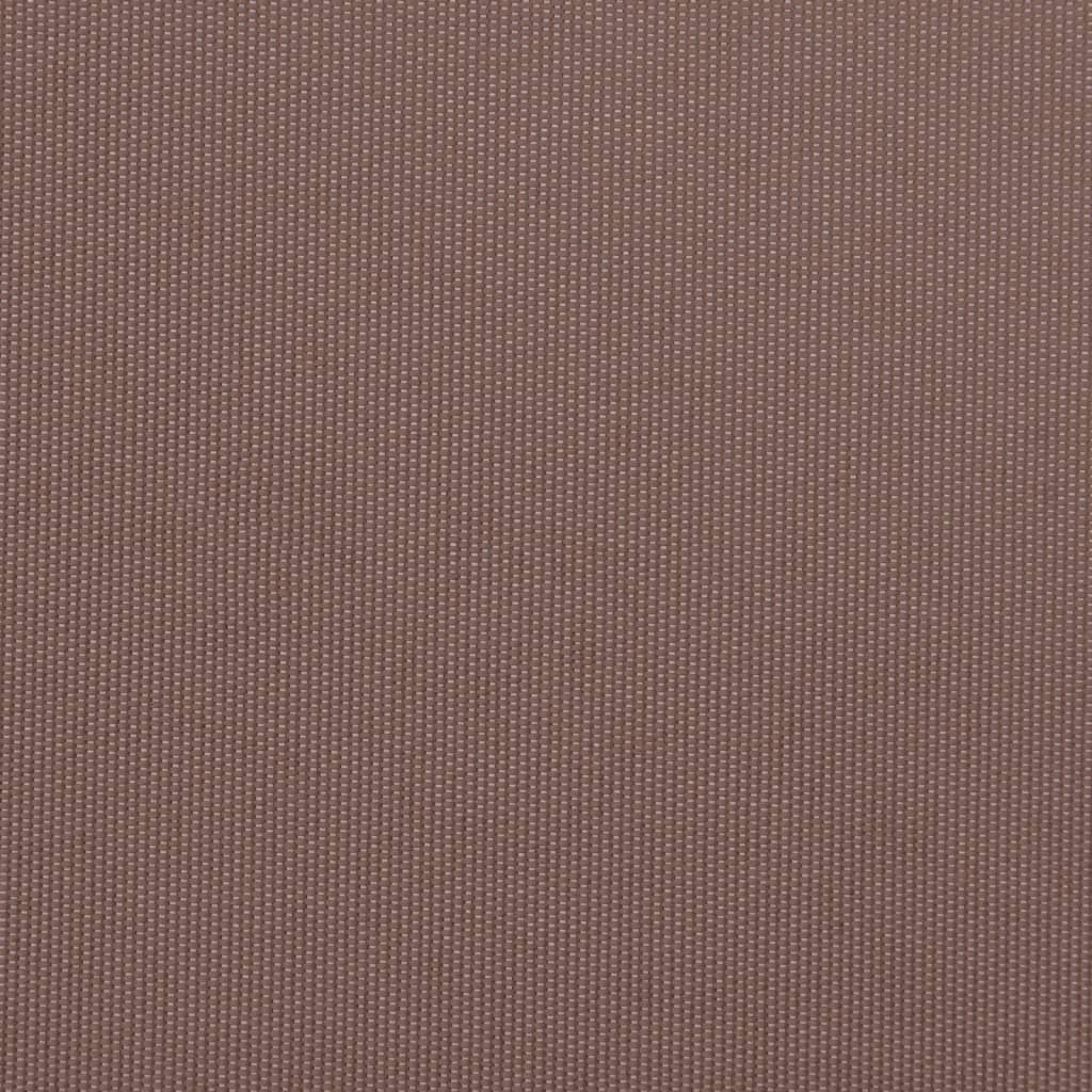 vidaXL Ręcznie zwijana markiza z LED, brązowa, 450x350 cm