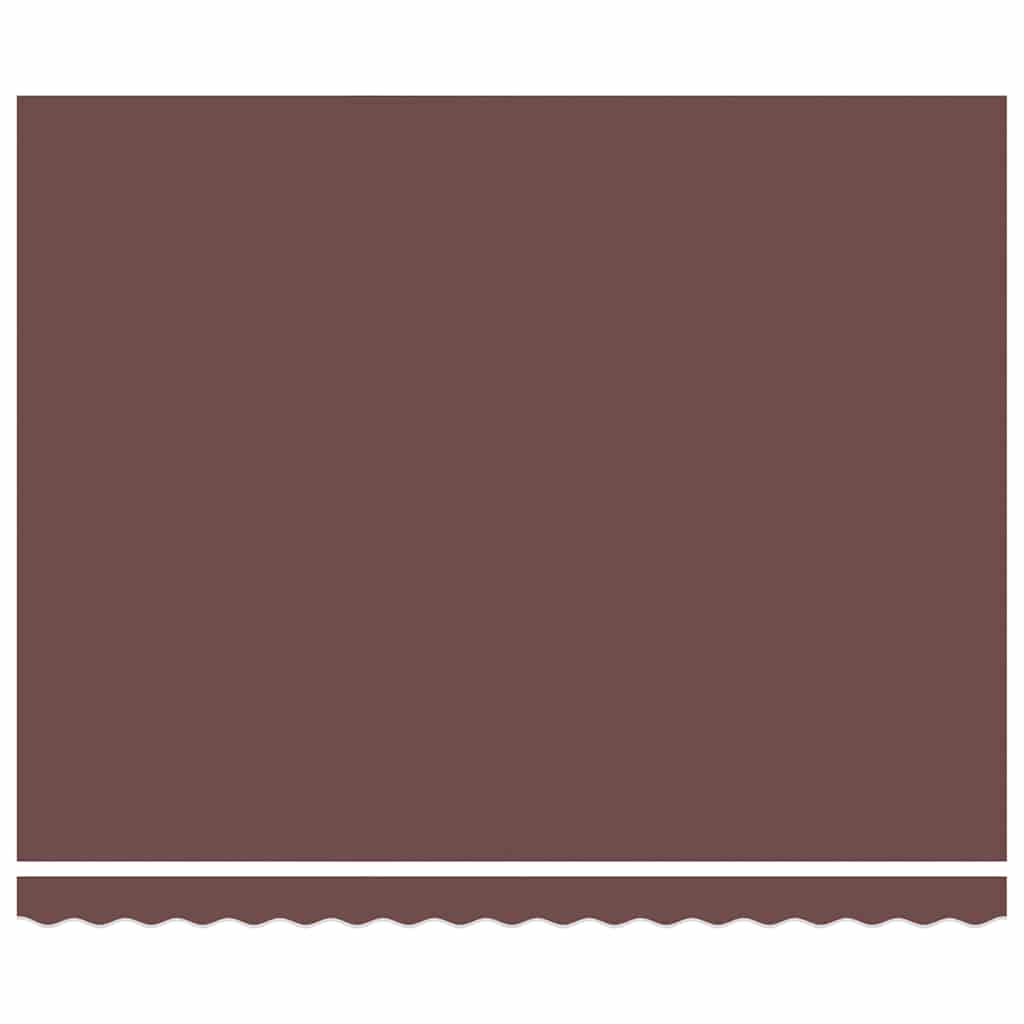 vidaXL Automatycznie zwijana markiza, brązowa, 400x300 cm