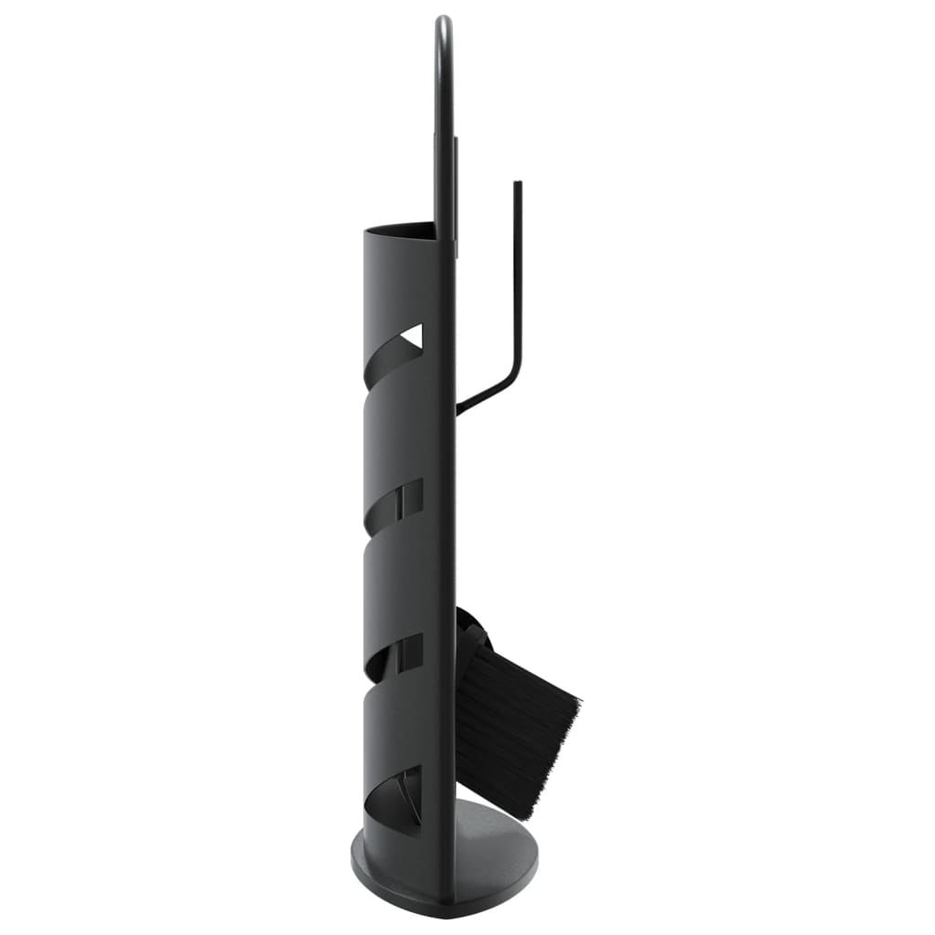 vidaXL 5-częściowy zestaw akcesoriów do kominka, 23x15x66 cm, stal
