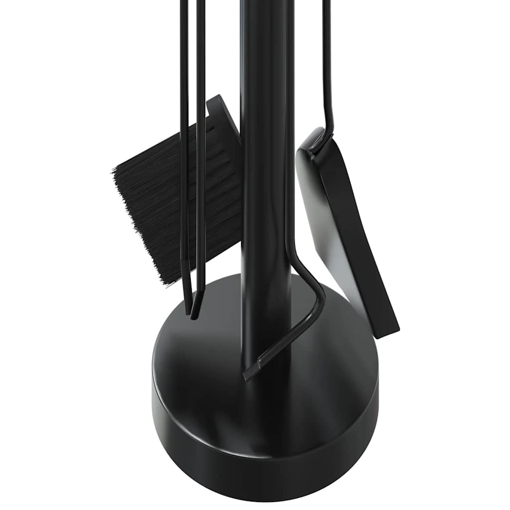 vidaXL 5-częściowy zestaw narzędzi kominkowych, stal 18 x 56 cm