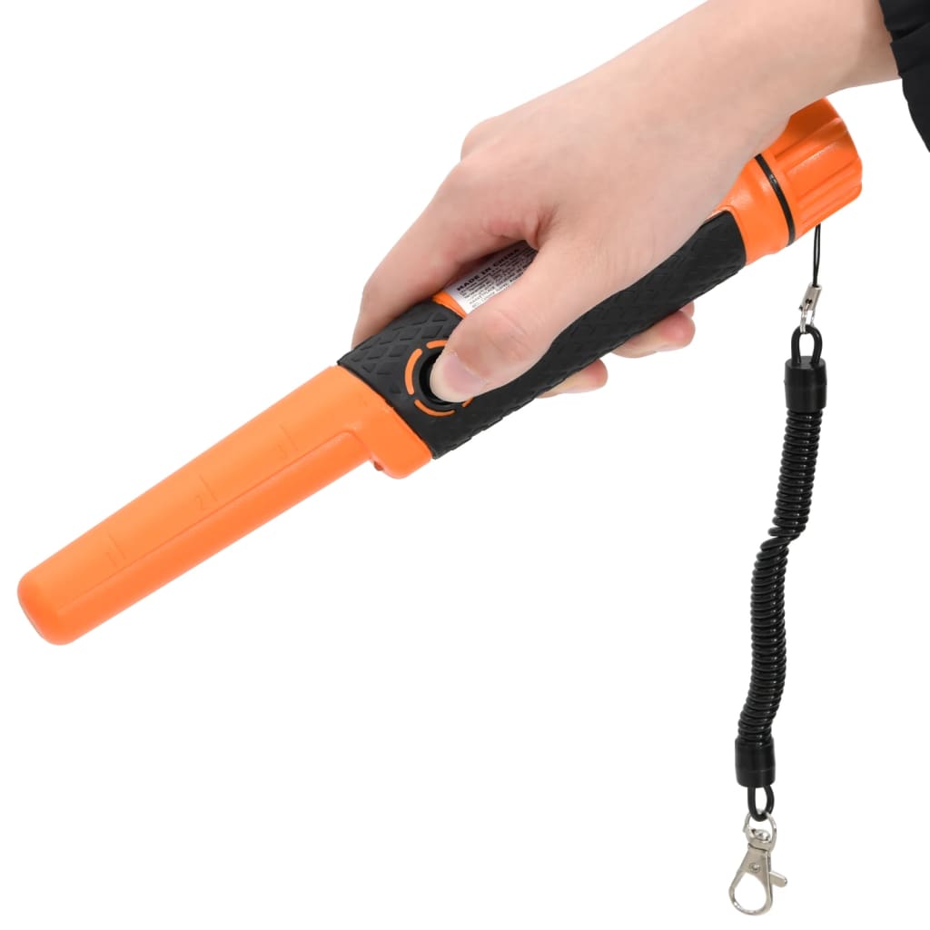 vidaXL Precyzyjny wykrywacz metali typu pinpointer, pomarańczowy