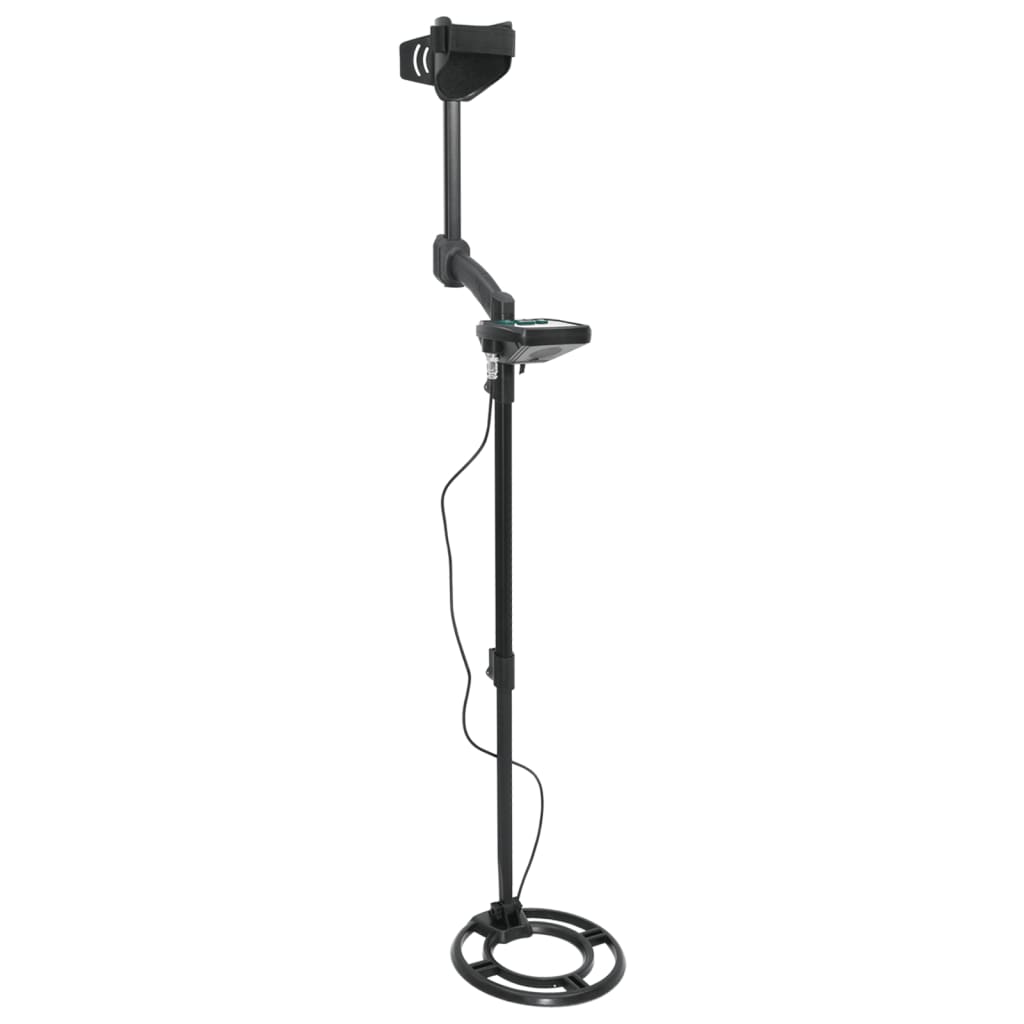 vidaXL Wykrywacz metali, głębokość wyszukiwania 24 cm, wyświetlacz LCD