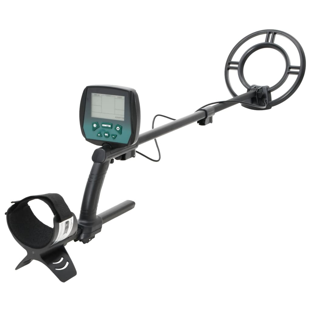 vidaXL Wykrywacz metali, głębokość wyszukiwania 24 cm, wyświetlacz LCD
