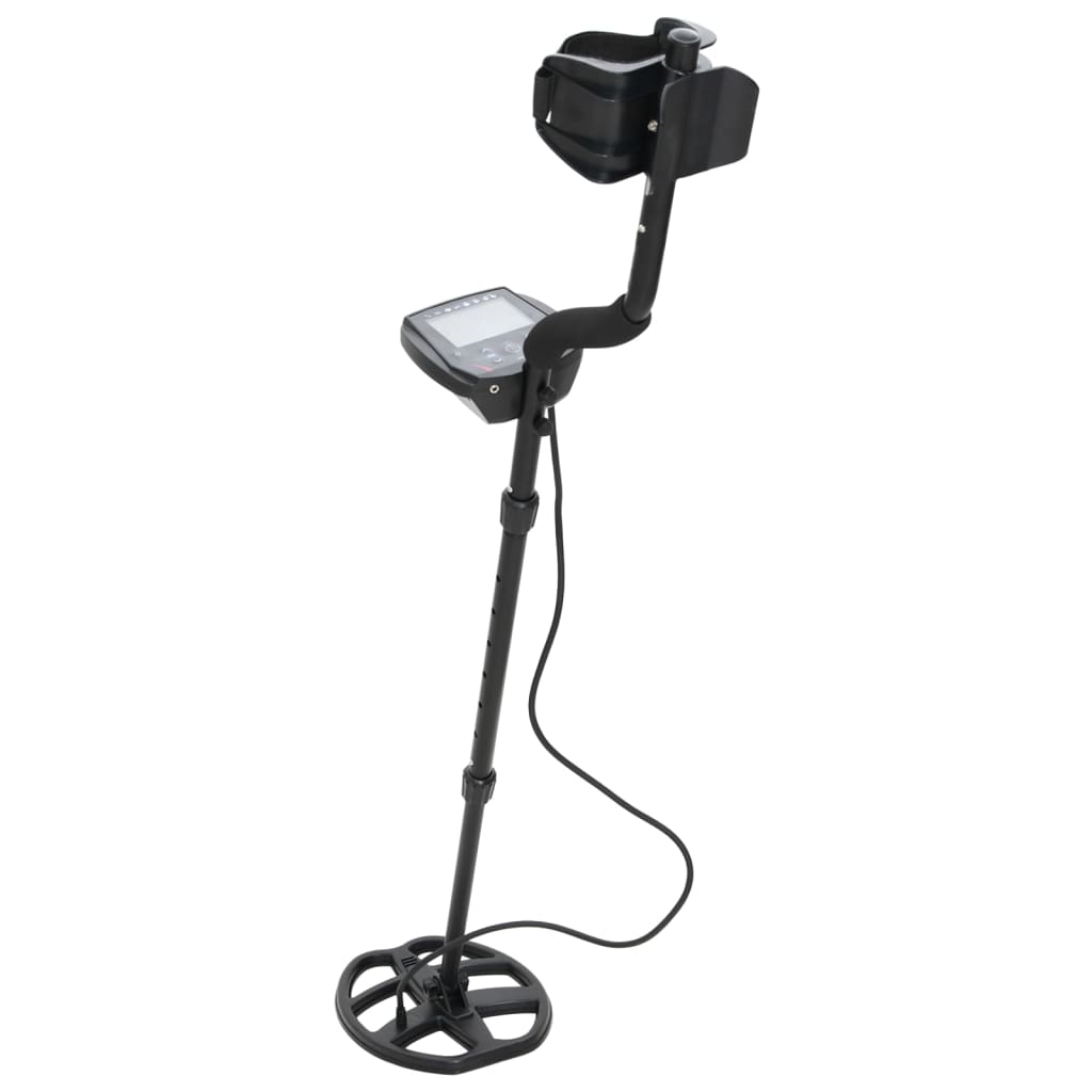 vidaXL Wykrywacz metali, głębokość wyszukiwania 20 cm, wyświetlacz LCD