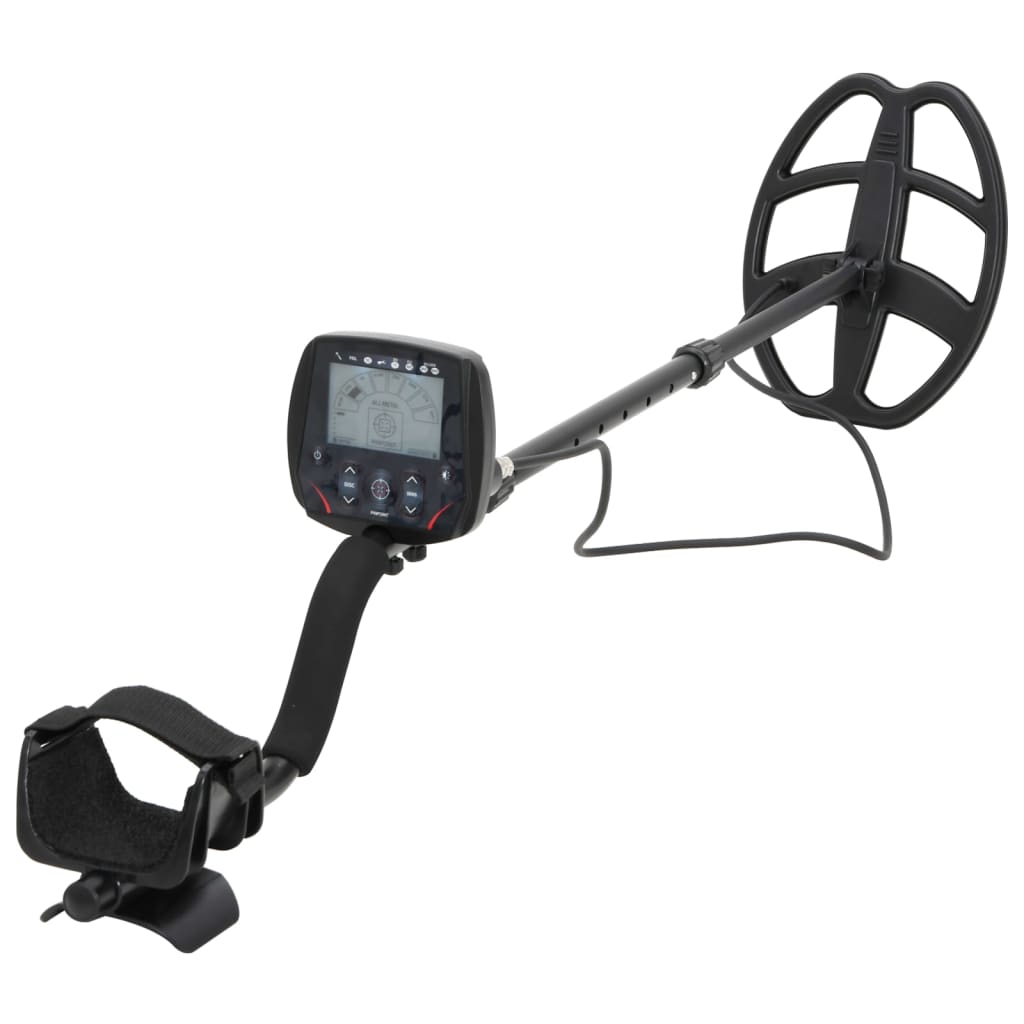 vidaXL Wykrywacz metali, głębokość wyszukiwania 20 cm, wyświetlacz LCD