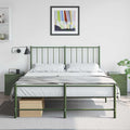 vidaXL Szafki nocne, 2 szt., zielone, 34,5x39x44 cm, stal