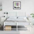 vidaXL Szafki nocne, 2 szt., białe, 34,5x39x62 cm, stal