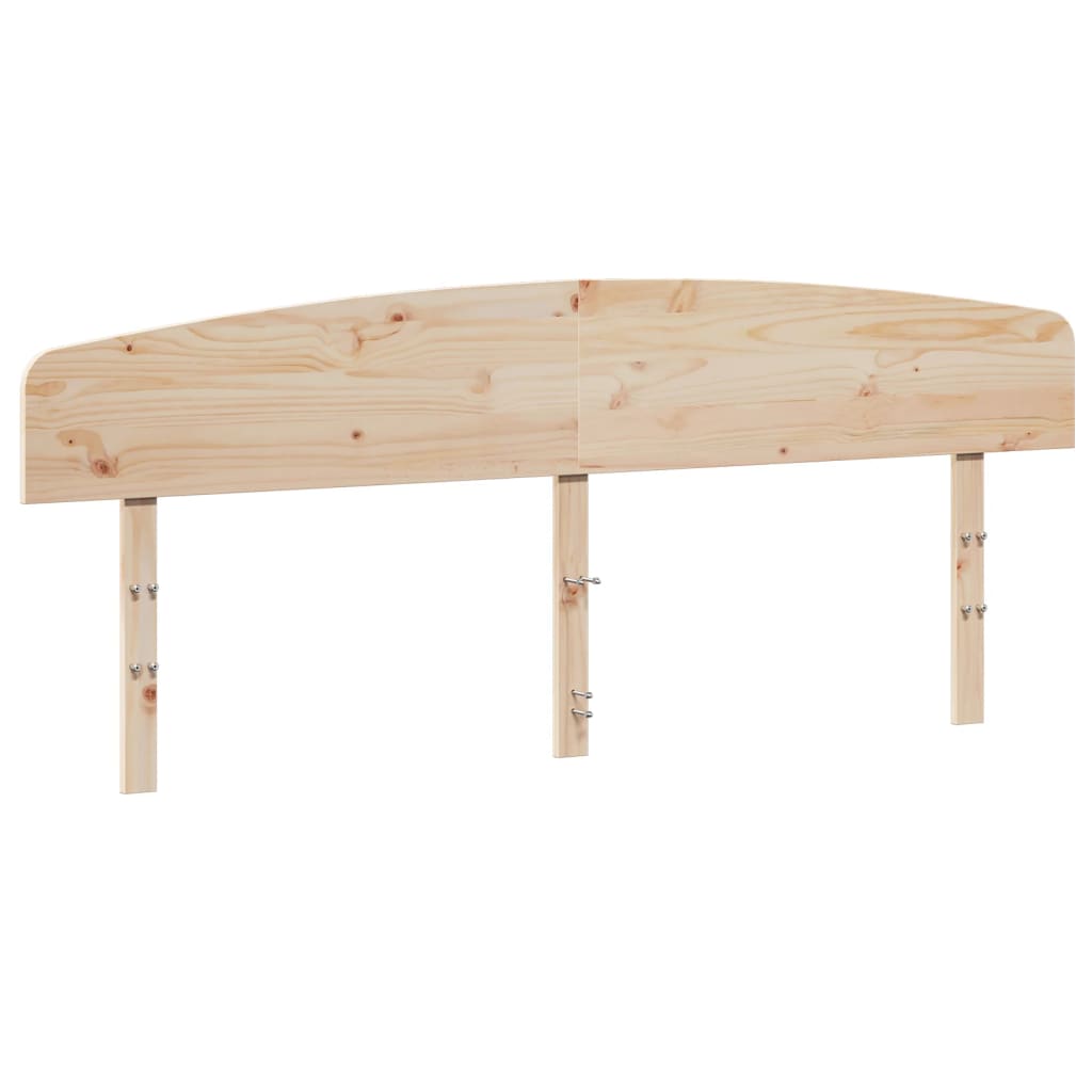 vidaXL Wezgłowie do łóżka, 200 cm, lite drewno sosnowe