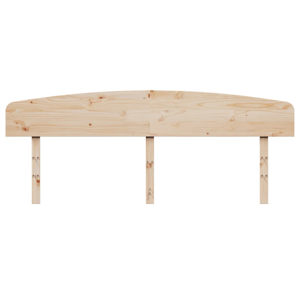 vidaXL Wezgłowie do łóżka, 200 cm, lite drewno sosnowe