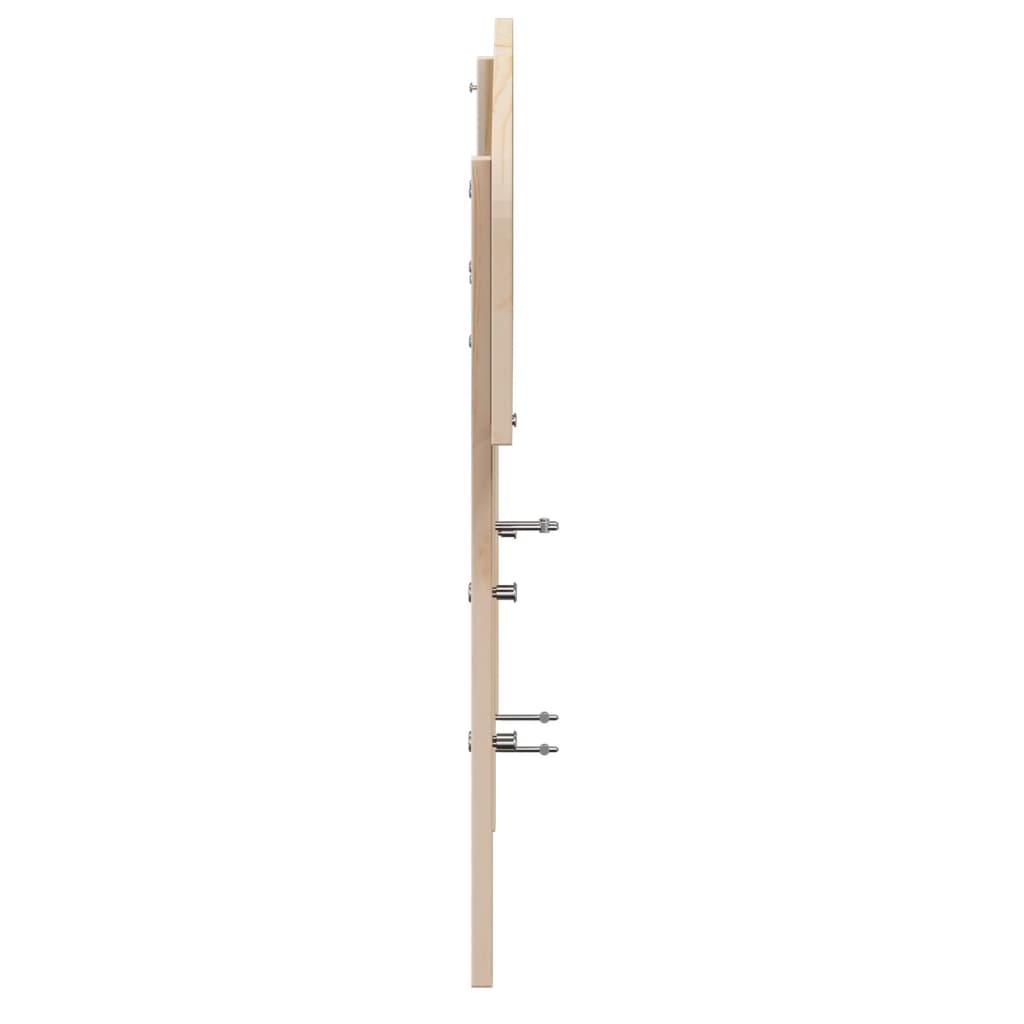 vidaXL Wezgłowie do łóżka, 200 cm, lite drewno sosnowe