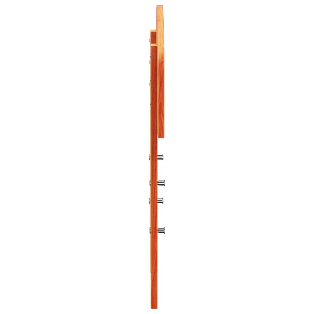 vidaXL Wezgłowie do łóżka, woskowy brąz, 100 cm, lite drewno sosnowe