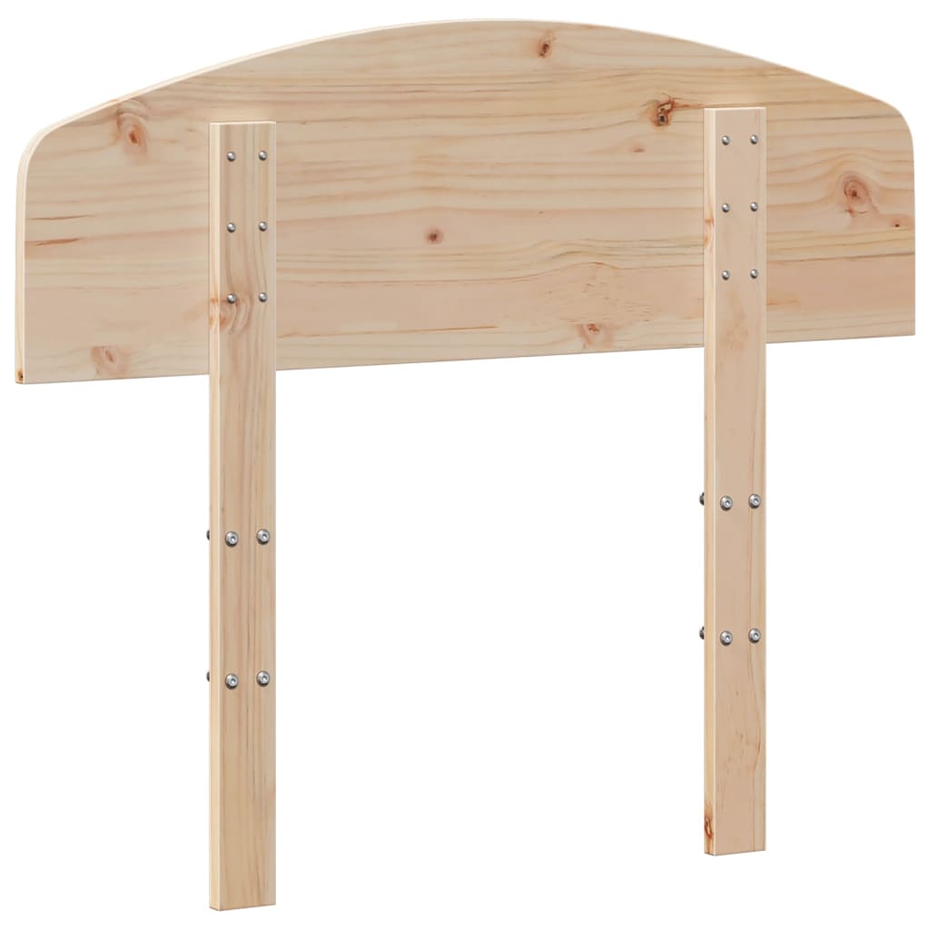 vidaXL Wezgłowie do łóżka, 90 cm, lite drewno sosnowe
