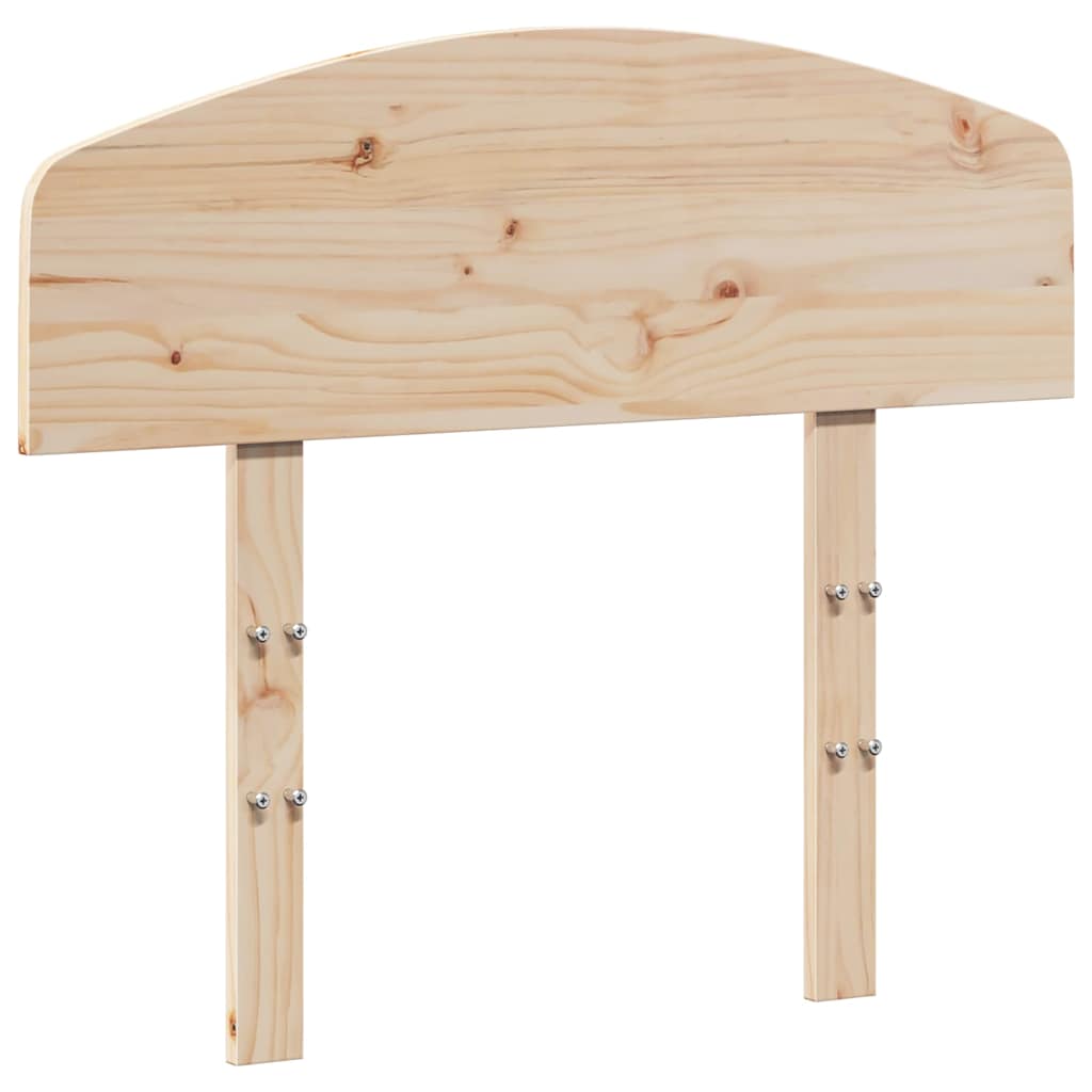 vidaXL Wezgłowie łóżka, 75 cm, lite drewno sosnowe
