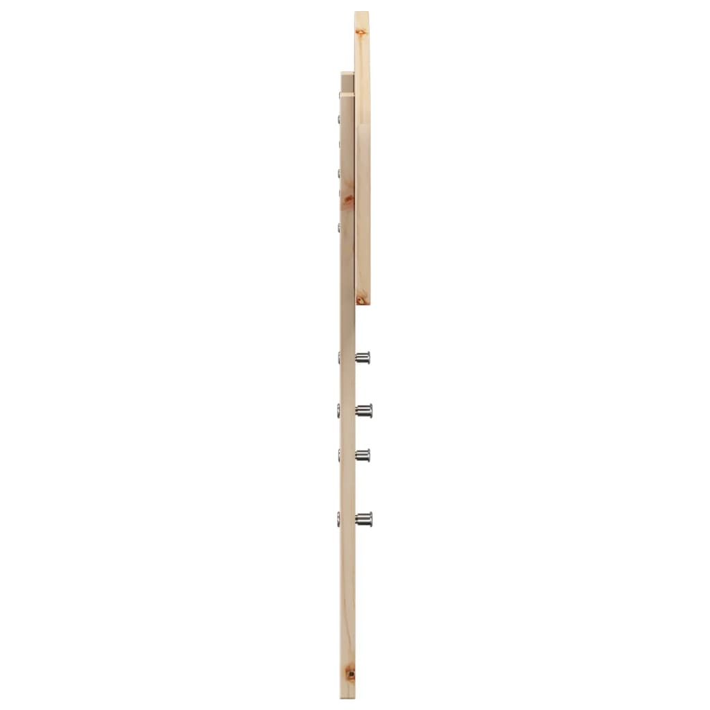 vidaXL Wezgłowie łóżka, 75 cm, lite drewno sosnowe