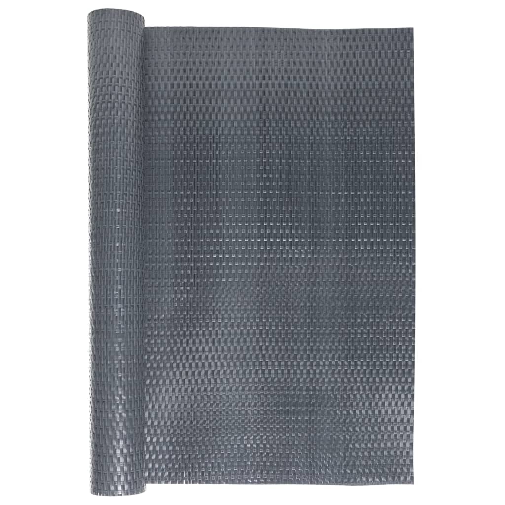 vidaXL Parawan balkonowy, antracytowy, 300x100 cm, polirattan