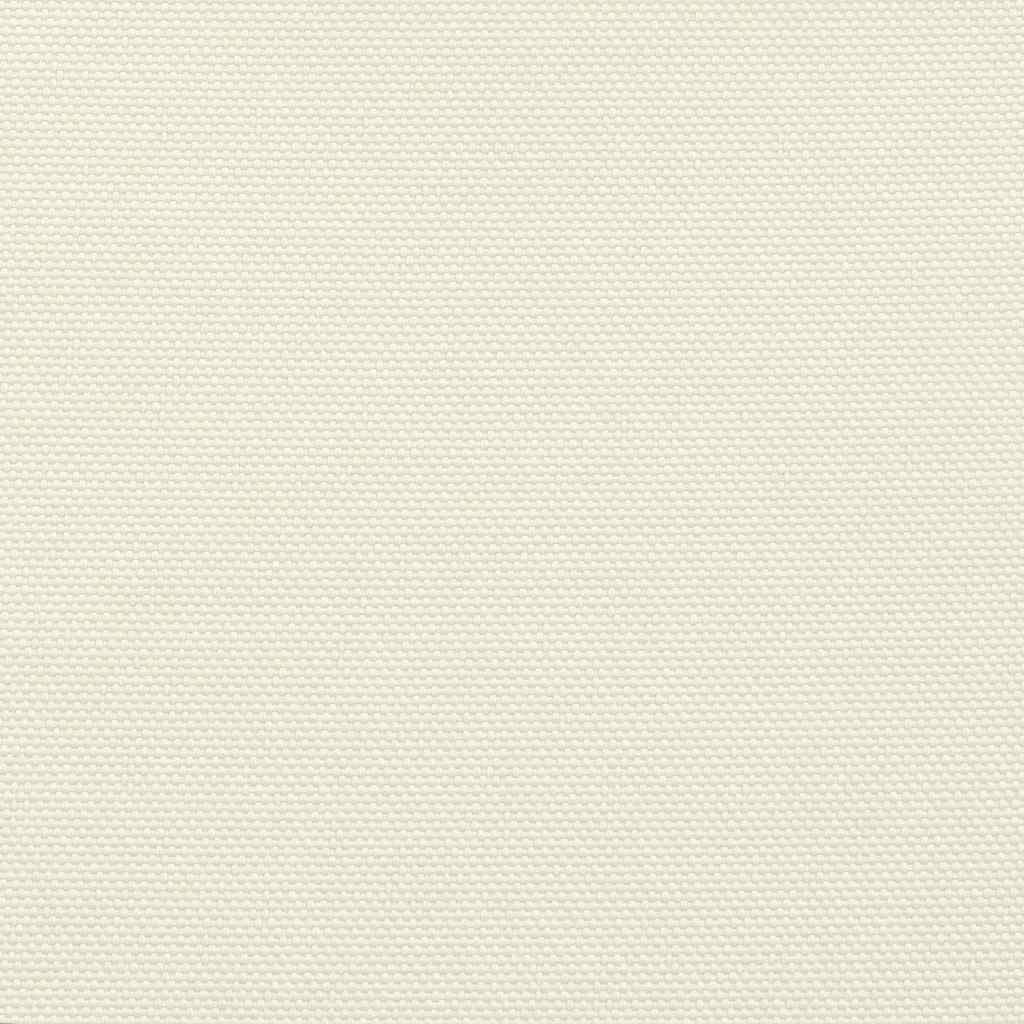vidaXL Parawan balkonowy, kremowy, 75x800 cm, 100% poliester Oxford